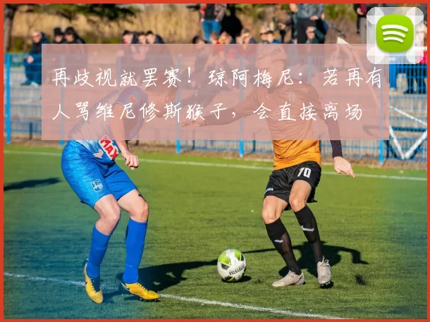 再歧视就罢赛！琼阿梅尼：若再有人骂维尼修斯猴子，会直接离场